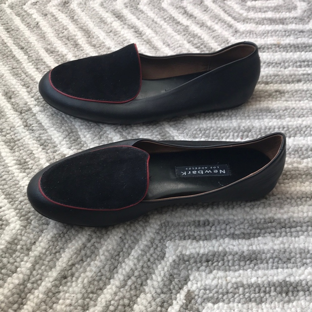 Newbark Los Angeles Liza Suede and Leather Loafers - Picture 6 of 7
